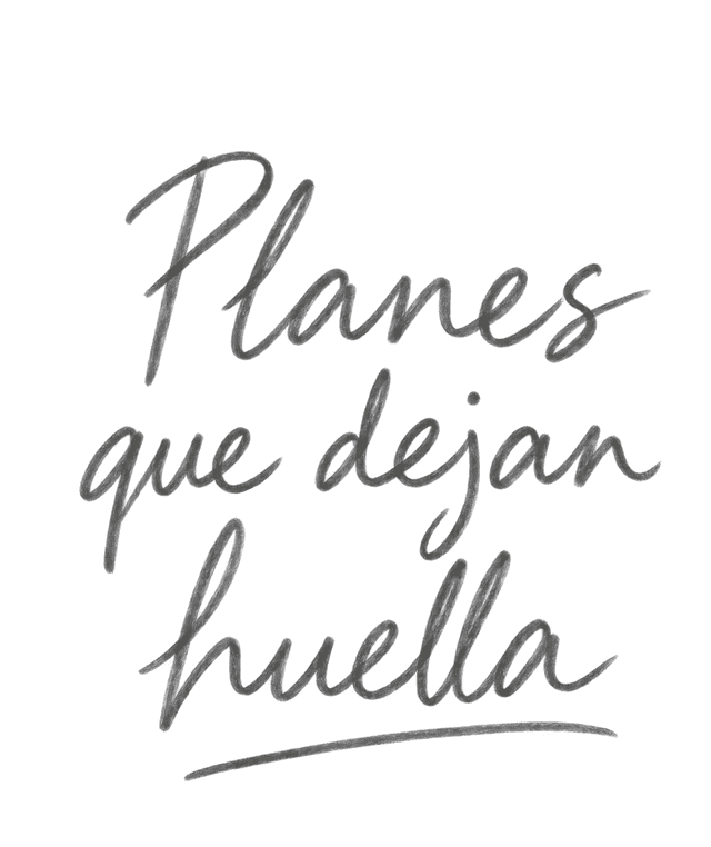Planes que dejan huella